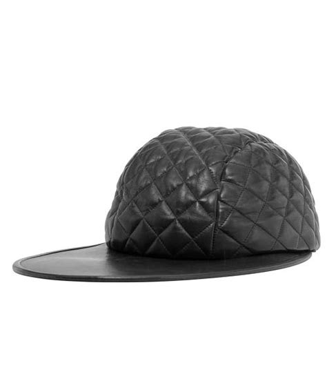 chanel black quilted baseball cap|Chanel headwear 2023.